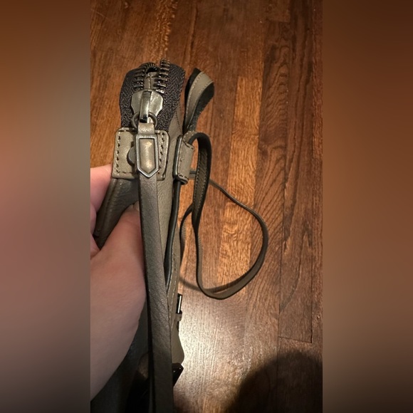 Botkier Noho Gray Leather Backpack - Picture 7 of 10